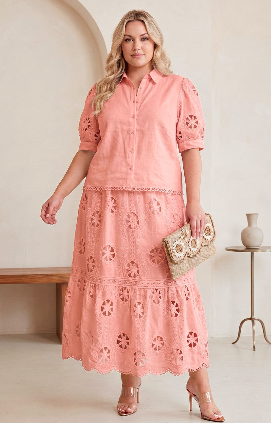 Conjunto de guipur - CONJUNTO CURVY Boutiquemirel 