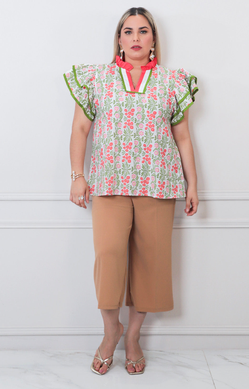 Blusa estampada - BLUSAS CURVY Boutiquemirel 