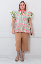 Blusa estampada - BLUSAS CURVY Boutiquemirel 