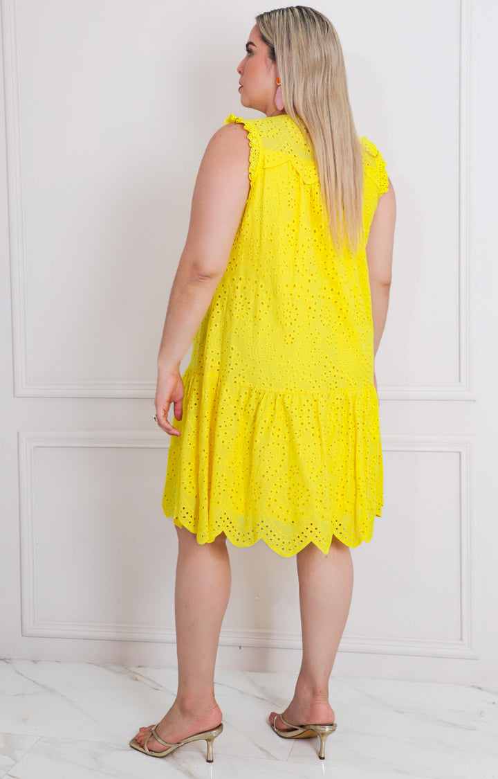 Vestido con textura - VESTIDO CORTO CURVY Boutiquemirel 