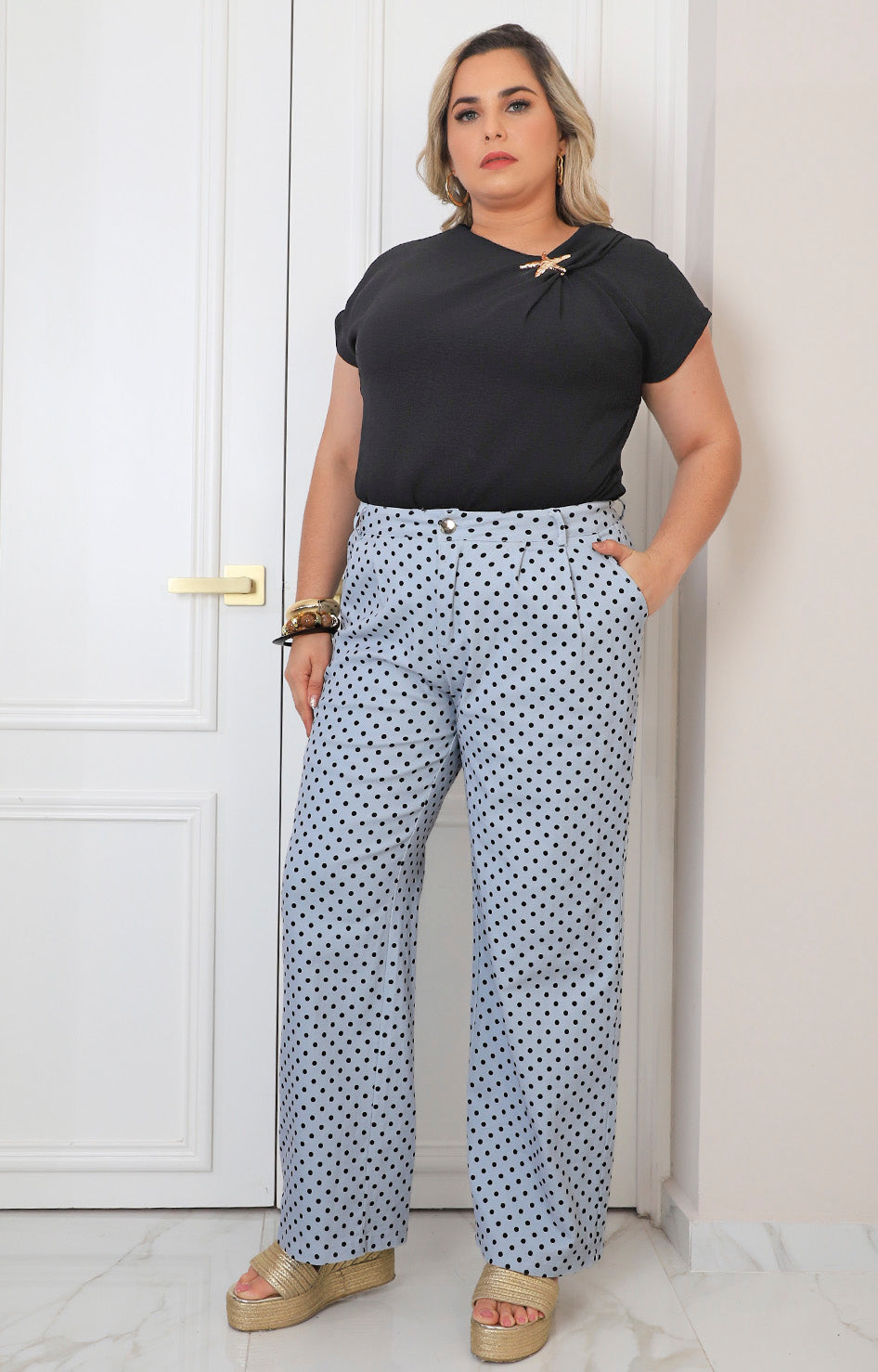 Pantalón polka dots