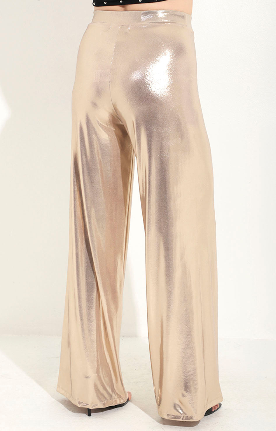 Pantalón dorado metálico - PANTALON Boutiquemirel 