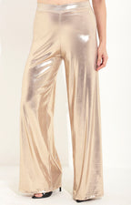 Pantalón dorado metálico - PANTALON Boutiquemirel 