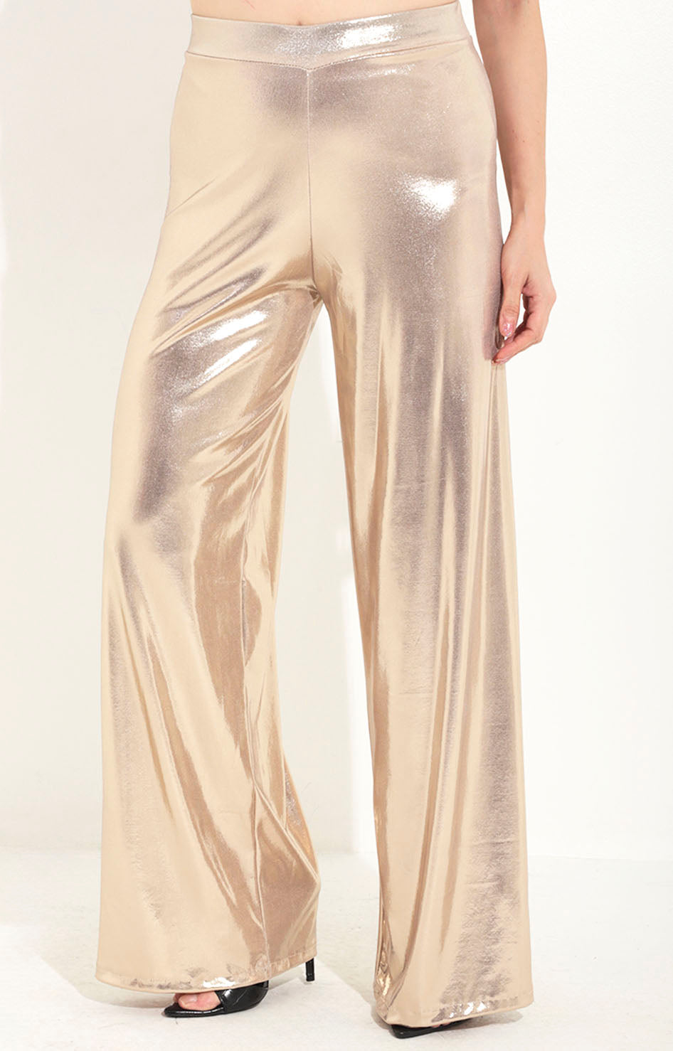 Pantalón dorado metálico - PANTALON Boutiquemirel 