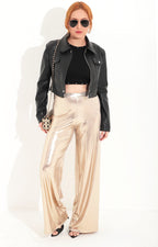 Pantalón dorado metálico - PANTALON Boutiquemirel 