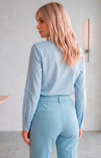 Blusa con encaje