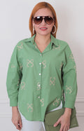 B*4-26*NAANAA*TP1006-8*VERDE - BLUSAS REGULAR Boutiquemirel 