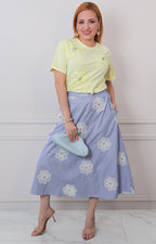 F*4-26*ELLISON*RS-4250-6*AZUL - FALDA REGULAR Boutiquemirel 