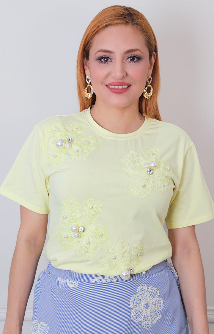 Blusa con perlas - BLUSAS REGULAR Boutiquemirel 