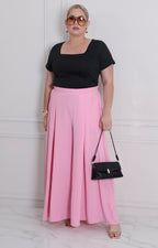 Pantalón de pierna amplia - PANTALON CURVY Boutiquemirel 