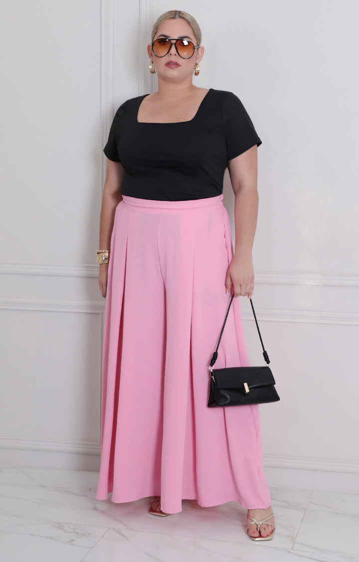 Pantalón de pierna amplia - PANTALON CURVY Boutiquemirel 