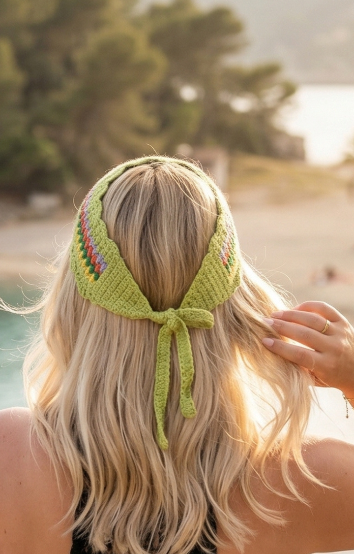 Diadema crochet multicolor - DIADEMAS Boutiquemirel 