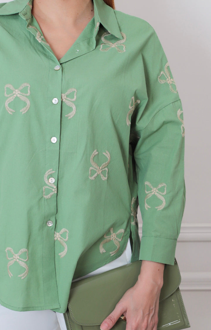 B*4-26*NAANAA*TP1006-8*VERDE - BLUSAS REGULAR Boutiquemirel 
