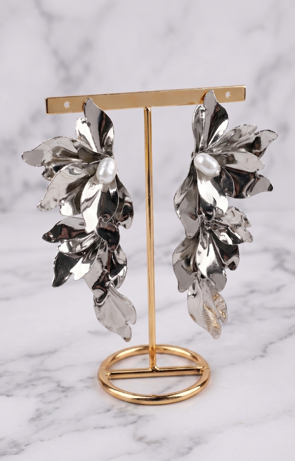 Aretes Flor Perla - ARETES Boutiquemirel 