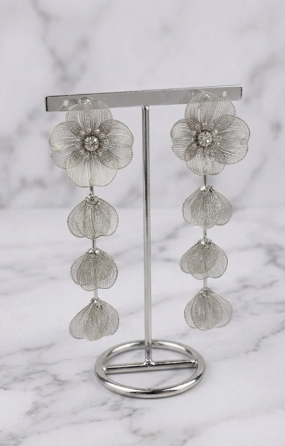 Aretes elegantes en cascada - ARETES Boutiquemirel 