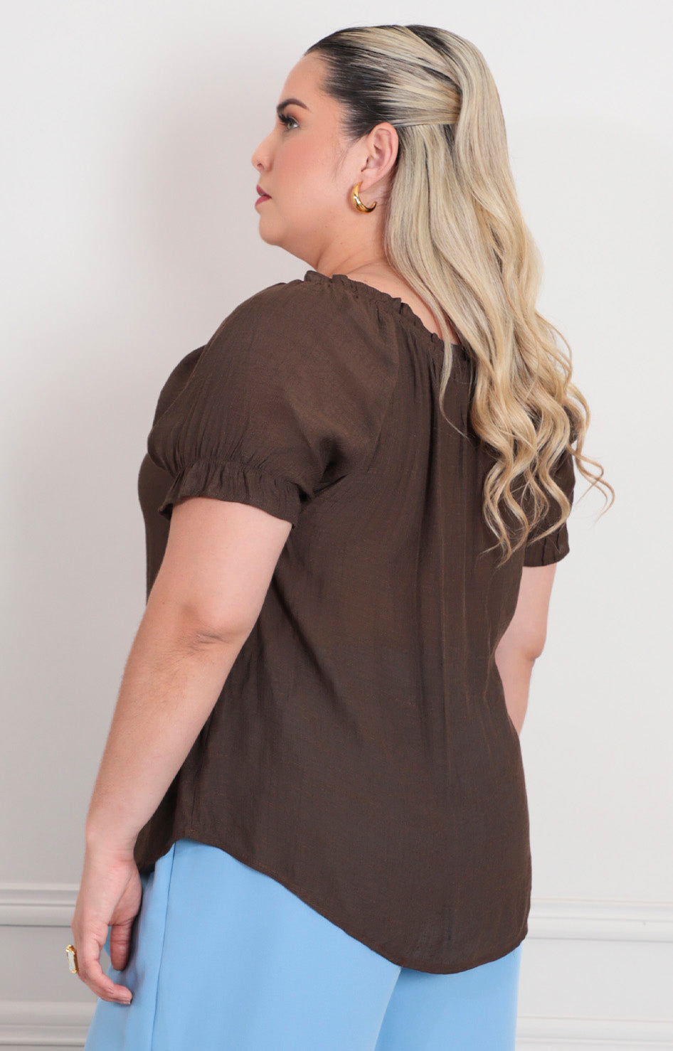 Blusa con lazo