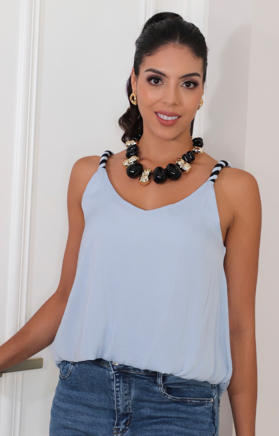 Blusa de tirantes