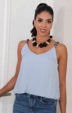 Blusa de tirantes