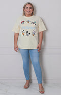 B*3-26*EVERLYNN*A9709*AMARILLO - BLUSAS CURVY Boutiquemirel 