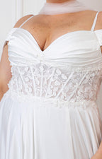 Vestido largo de tirantes