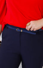 Pantalon con cinturón