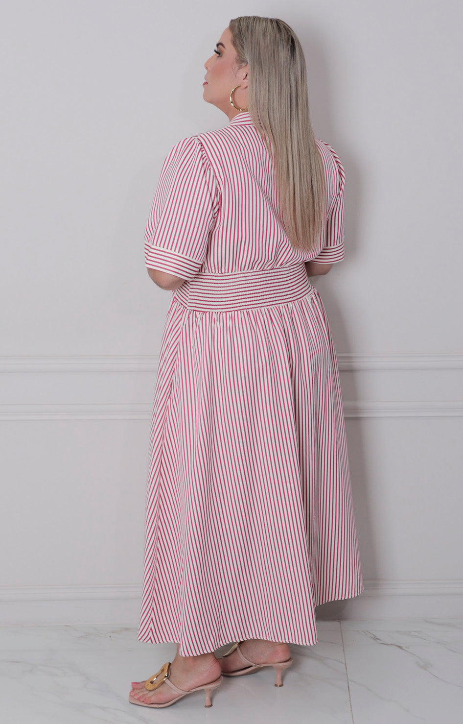 V*2-26*SHE+SKY*PST1237*ROJO - VESTIDO LARGO CURVY Boutiquemirel 