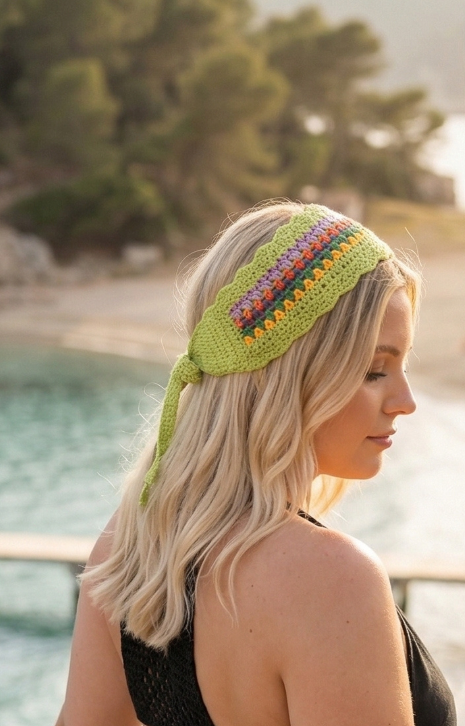 Diadema crochet multicolor - DIADEMAS Boutiquemirel 