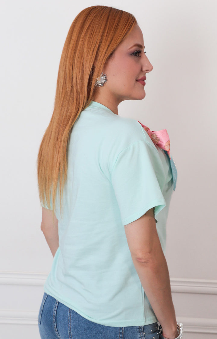 B*4-26*PASTEL*LP32119*MENTA - BLUSAS REGULAR Boutiquemirel 