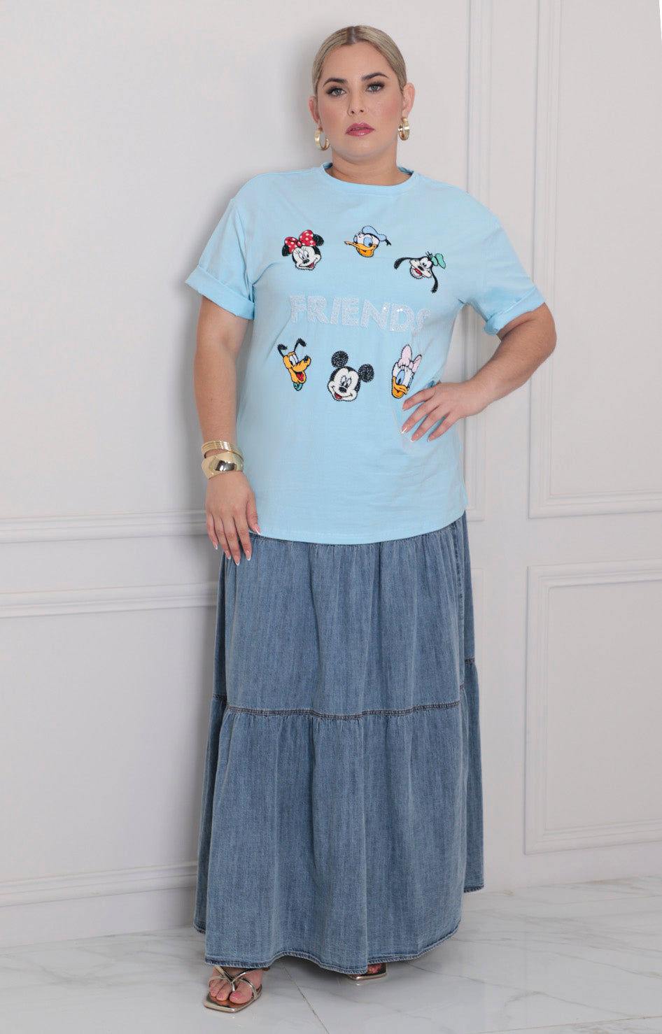 B*3-26*EVERLYNN*A9709*AMARILLO - BLUSAS CURVY Boutiquemirel 