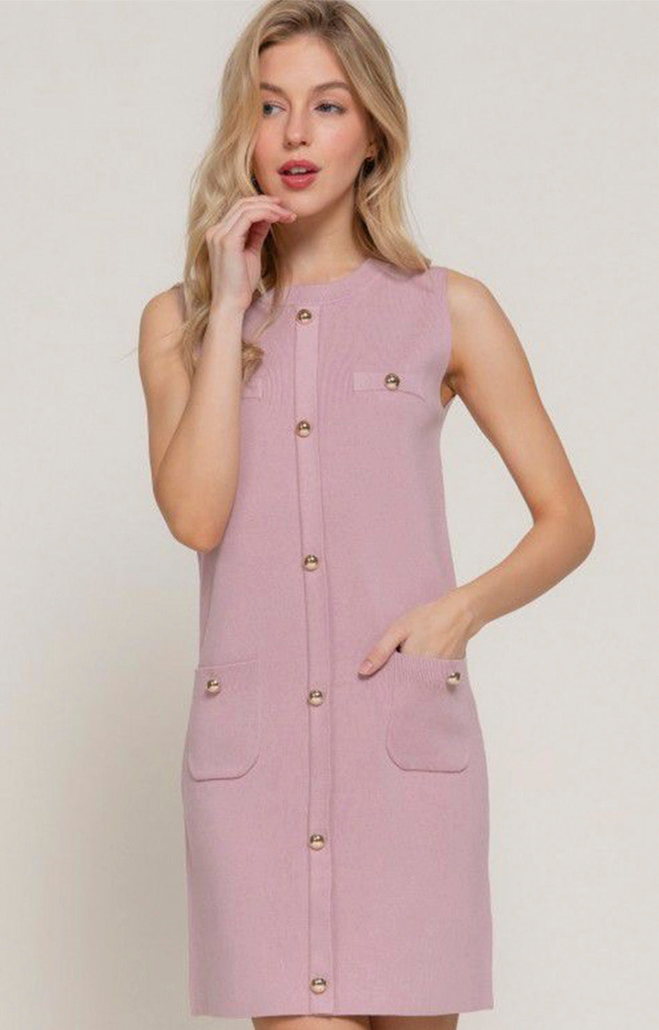 V*1-26*ACTIVE*D14450*ROSA - VESTIDO CORTO REGULAR Boutiquemirel 