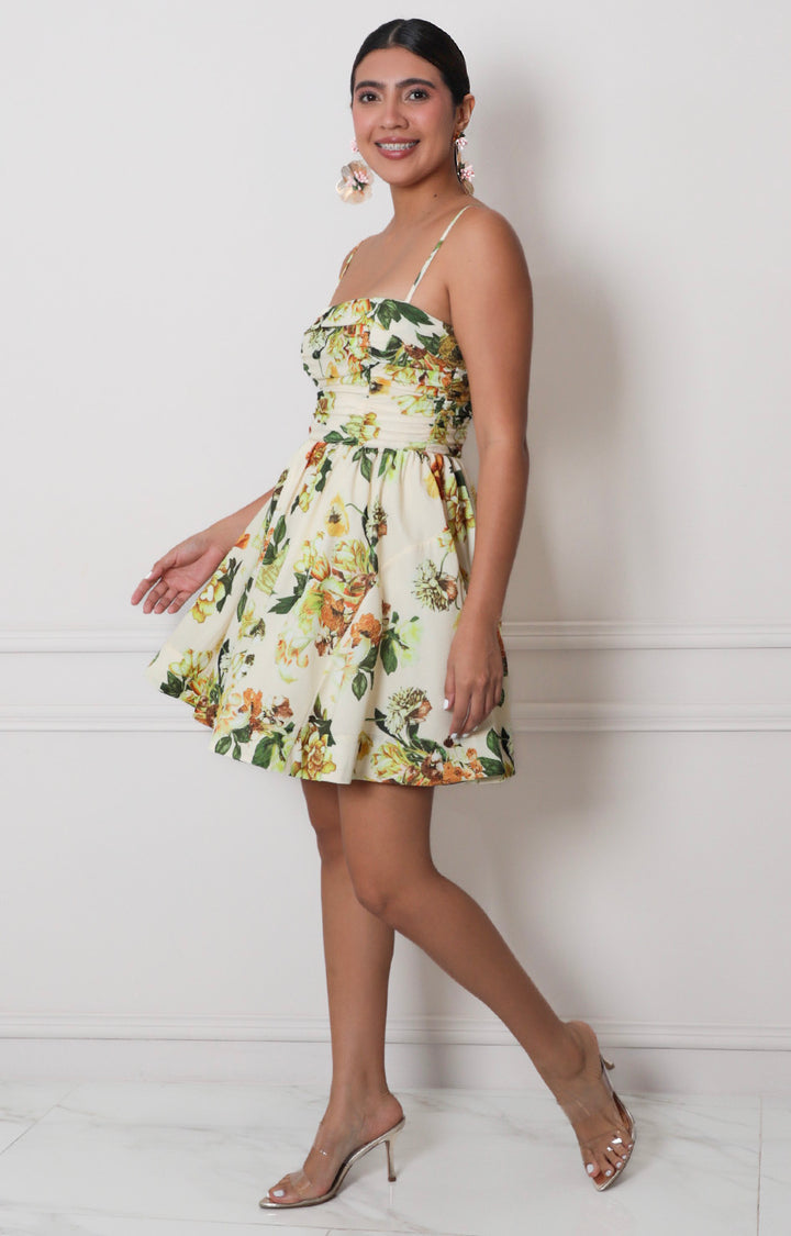vestido estampado de tirantes - VESTIDO CORTO REGULAR Boutiquemirel 