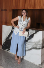 Falda con cinturón y apertura - FALDA REGULAR Boutiquemirel 
