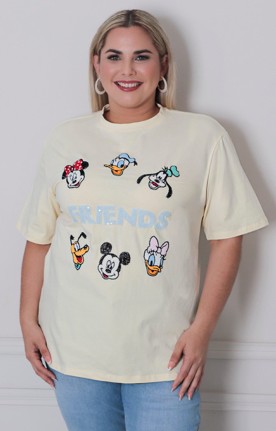 B*3-26*EVERLYNN*A9709*AMARILLO - BLUSAS CURVY Boutiquemirel 