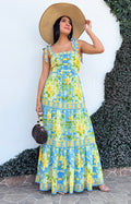 Vestido estampado - VESTIDO LARGO REGULAR Boutiquemirel 