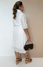 Vestido blanco en encaje - Boutiquemirel