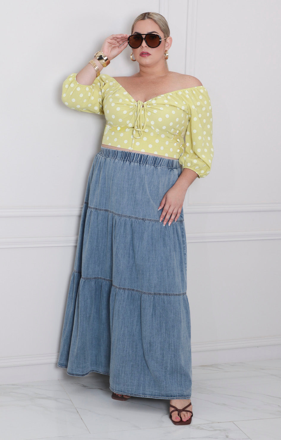 B*3-26*VERXY*JT0683-4*VERDE - BLUSAS CURVY Boutiquemirel 