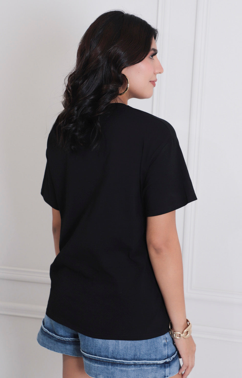 Blusa estampada de moño - BLUSAS REGULAR Boutiquemirel 
