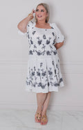 V*2-26*AVAILABLE*D51302WX*BLANCO - VESTIDO CORTO REGULAR Boutiquemirel 