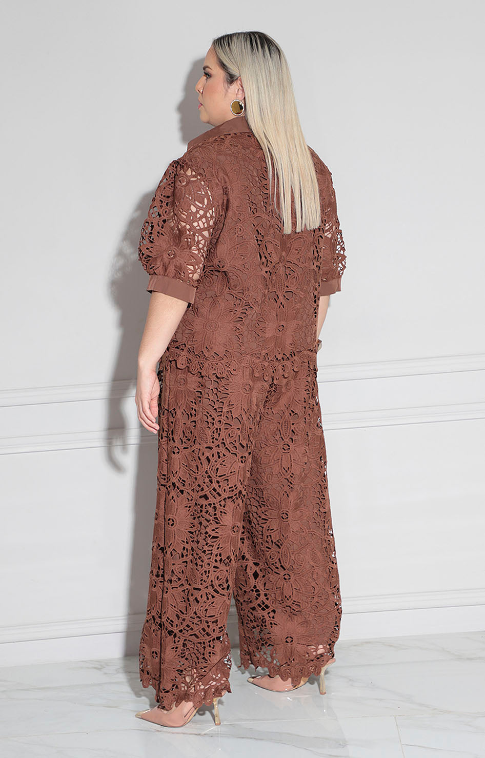 Conjunto café de guipiur