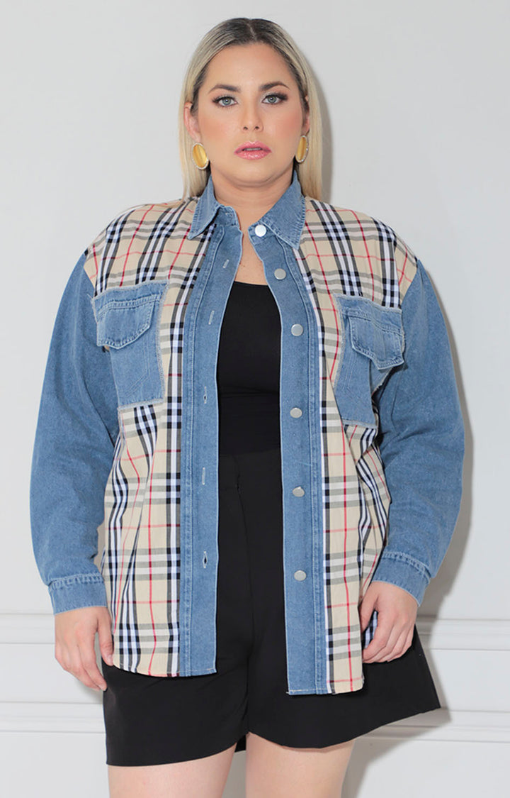 Camisera de mezclilla