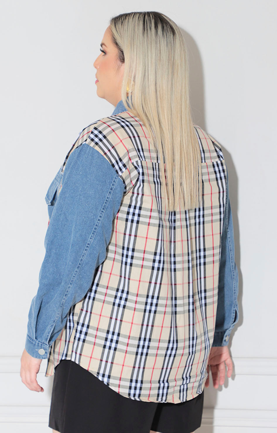 Camisera de mezclilla