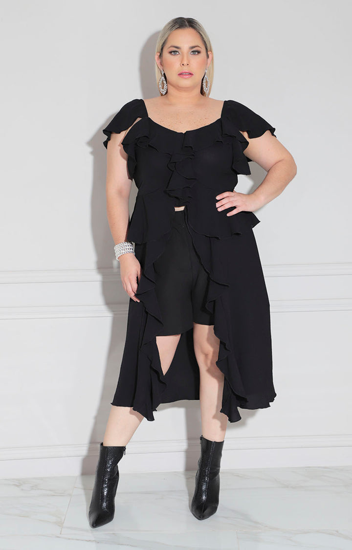 Blusón negro - BLUSA XL Boutiquemirel 