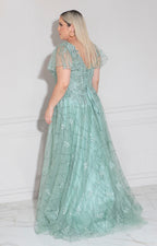 Vestido verde de gala - VESTIDO XL Boutiquemirel 