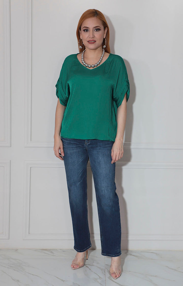 Pantalón recto de mezclilla - PANTALON Boutiquemirel 