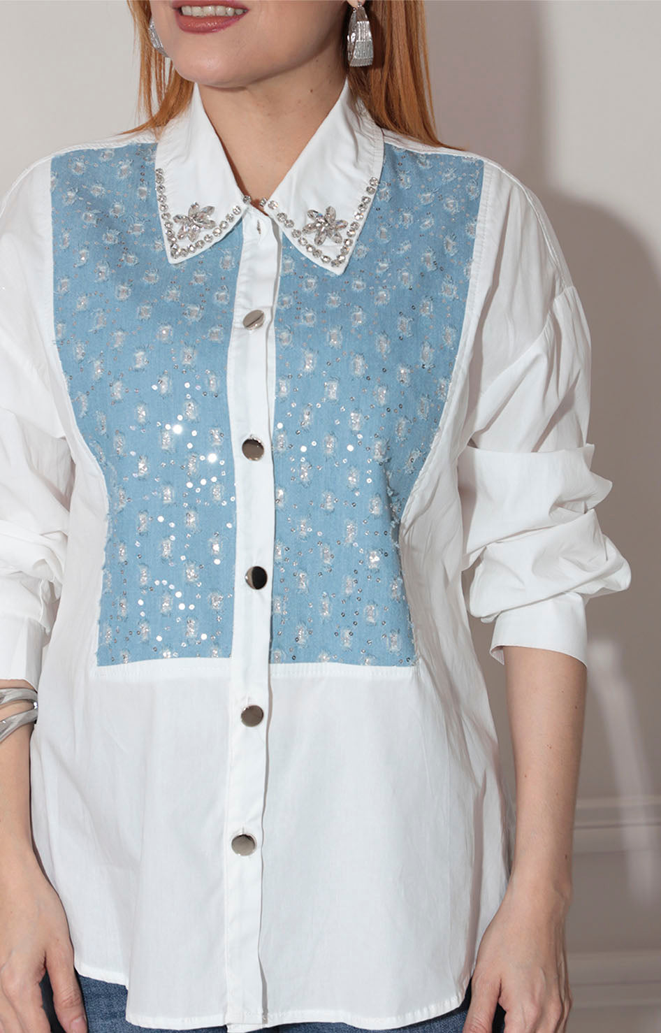 Camisera blanca - BLUSA Boutiquemirel 