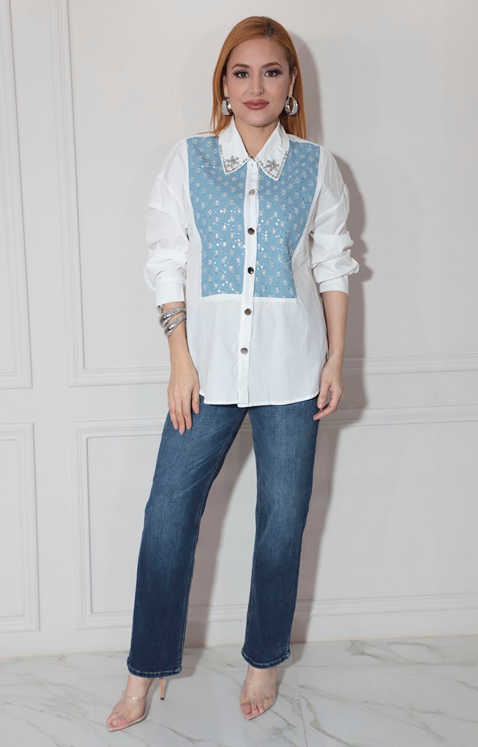 Camisera blanca - BLUSA Boutiquemirel 