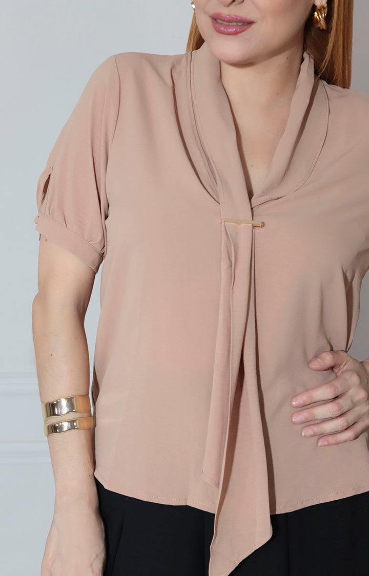Blusa cafe - BLUSA Boutiquemirel 