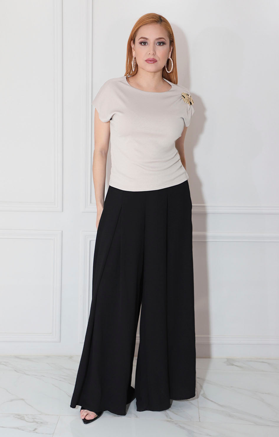 Blusa beige - BLUSA Boutiquemirel 