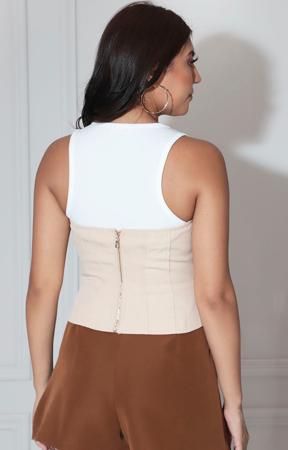 Blusa beige - BLUSA Boutiquemirel 