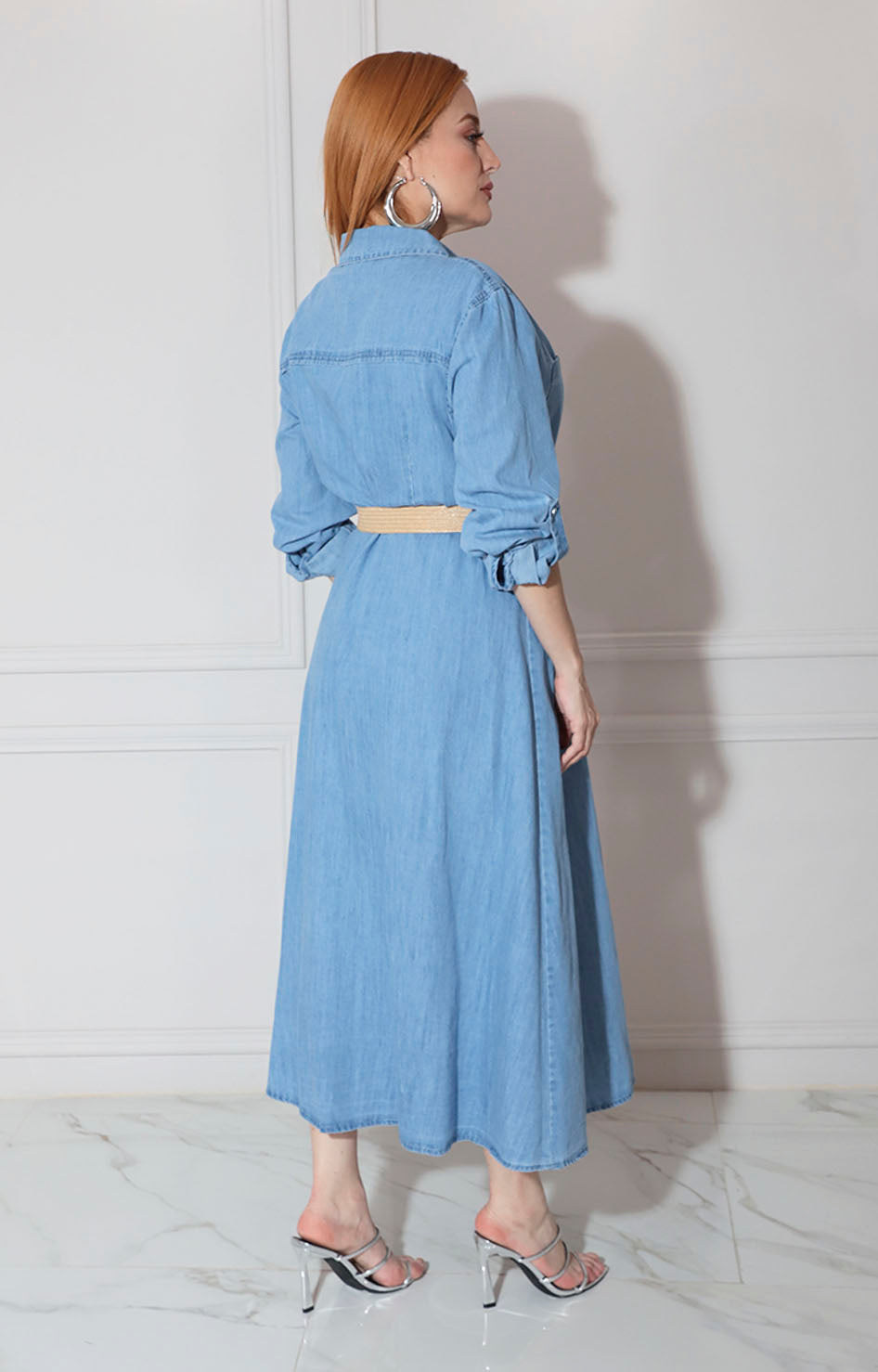 Vestido de mezclilla - VESTIDO Boutiquemirel 